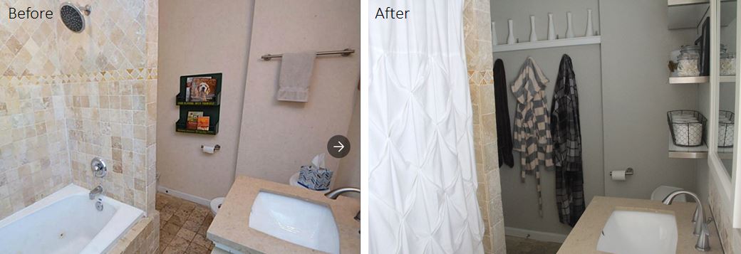 Bathroom Before and After, DIY Bathroom , Bathroom renovation