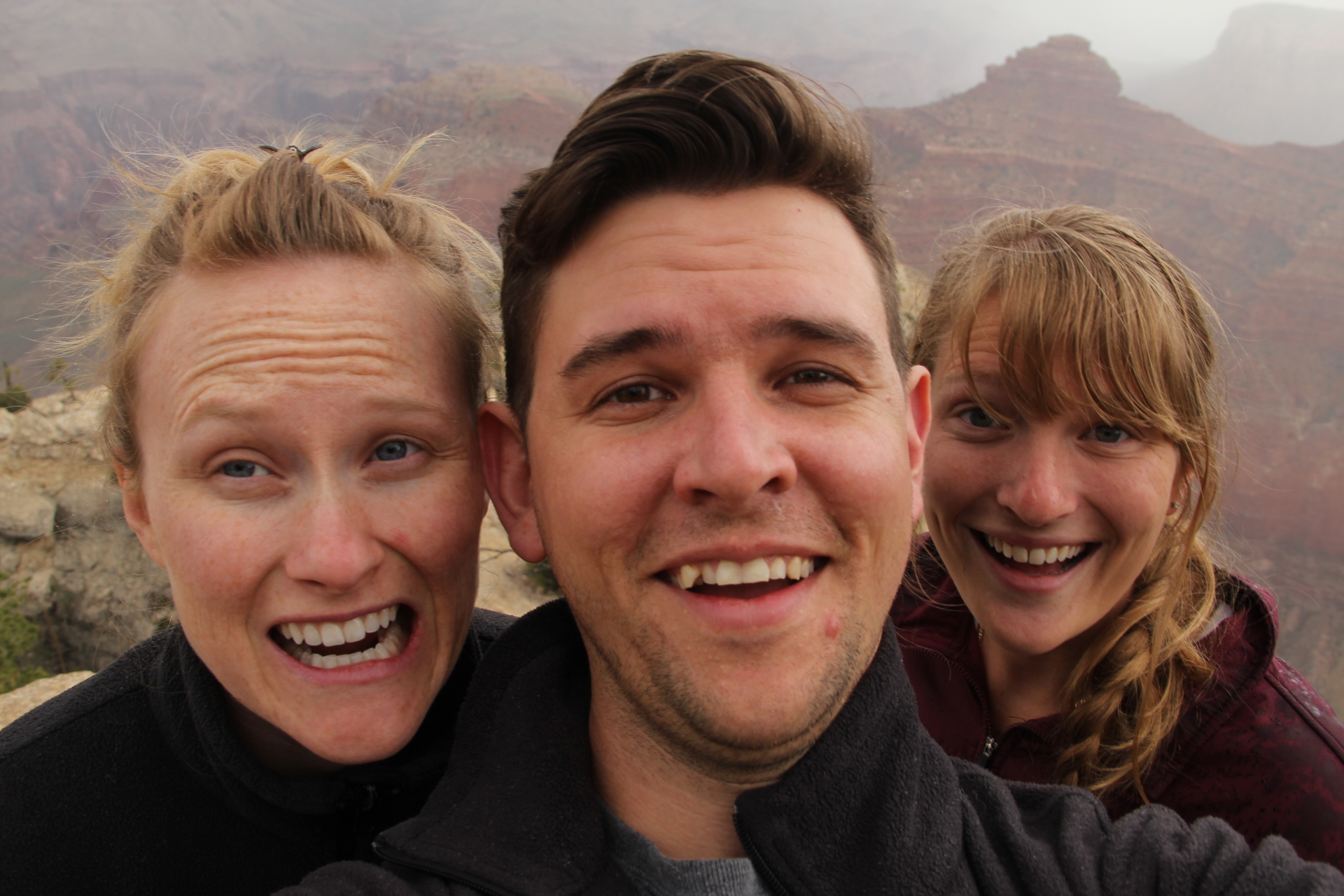 Grand Canyon Selfie, Dana and David Morris, D + D