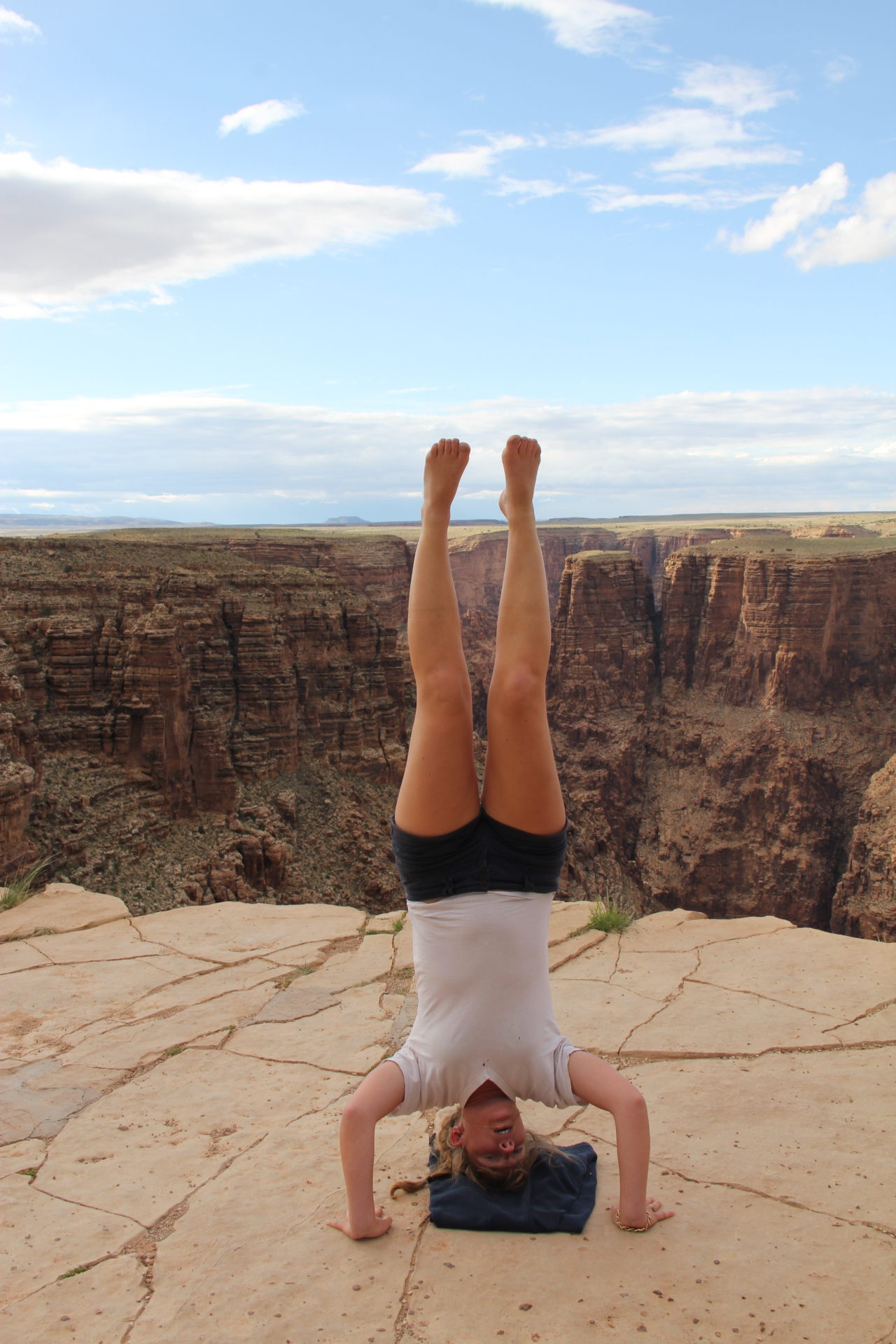Jennifer Gosko, Headstand, Yoga, Grand Canyon