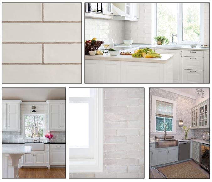 Kitchen Backsplash Inspiration, Subway Tile, Tile around Window, 