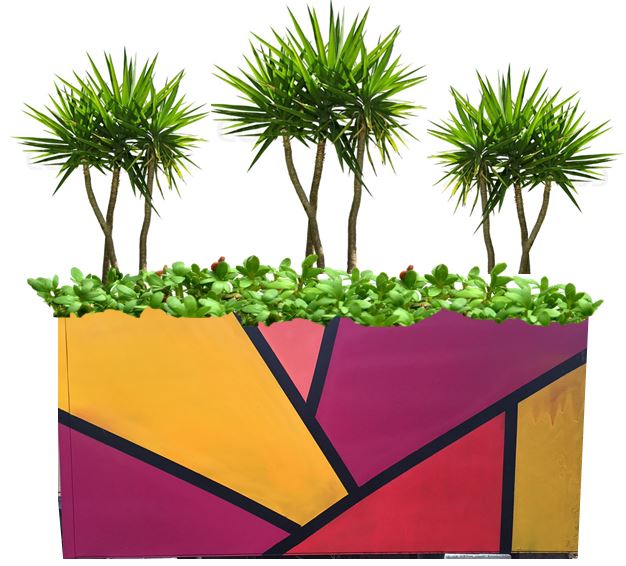 Planter Box, Bright planter box, file cabinet planter box, dana morris, DIY planter box, houston