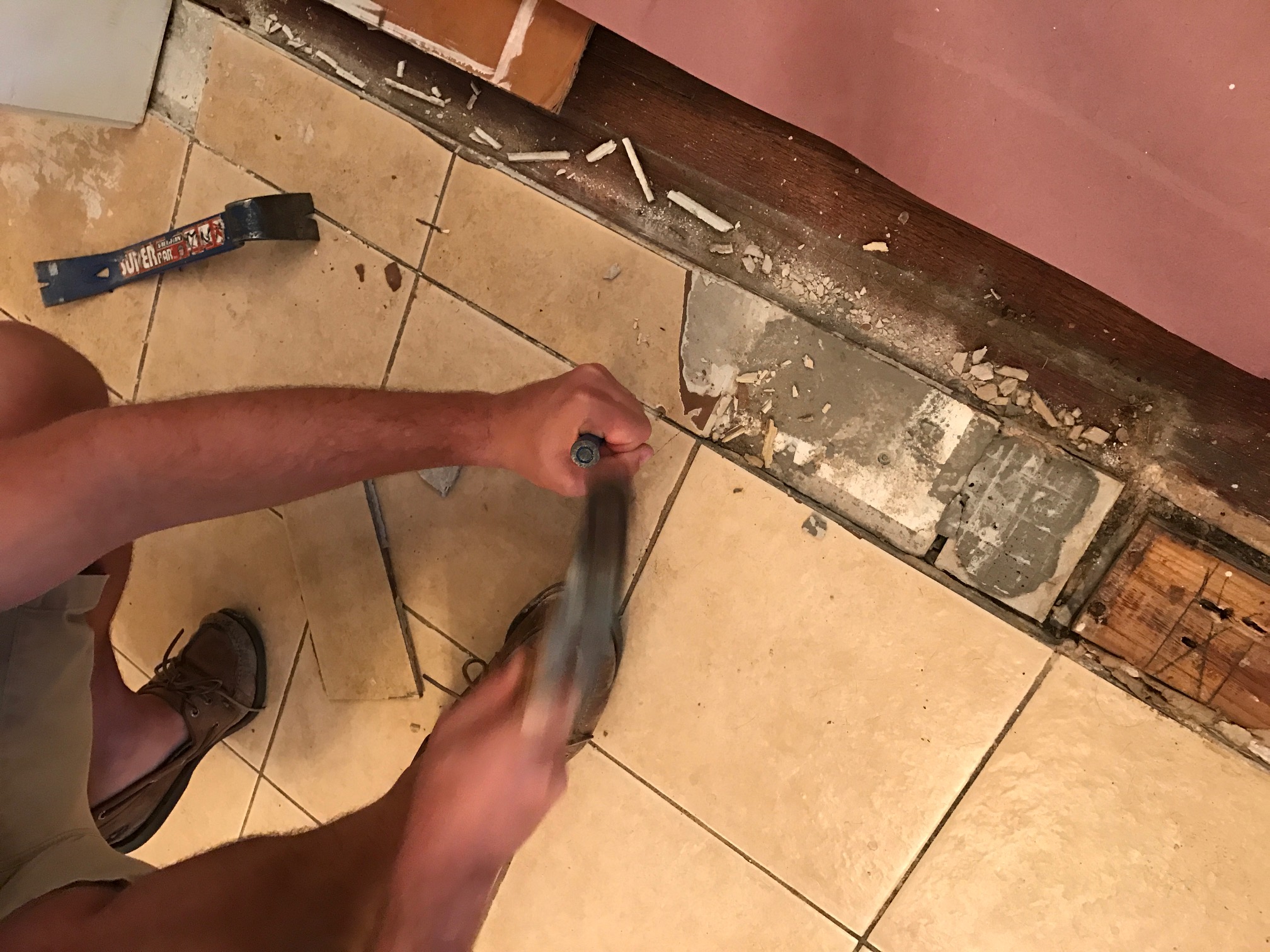 tile flooring, new floors, tile update