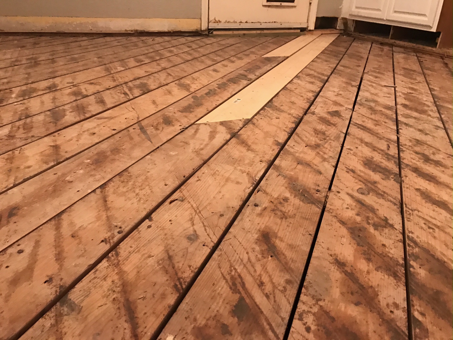 floor board repair, diy flooring, termite damage