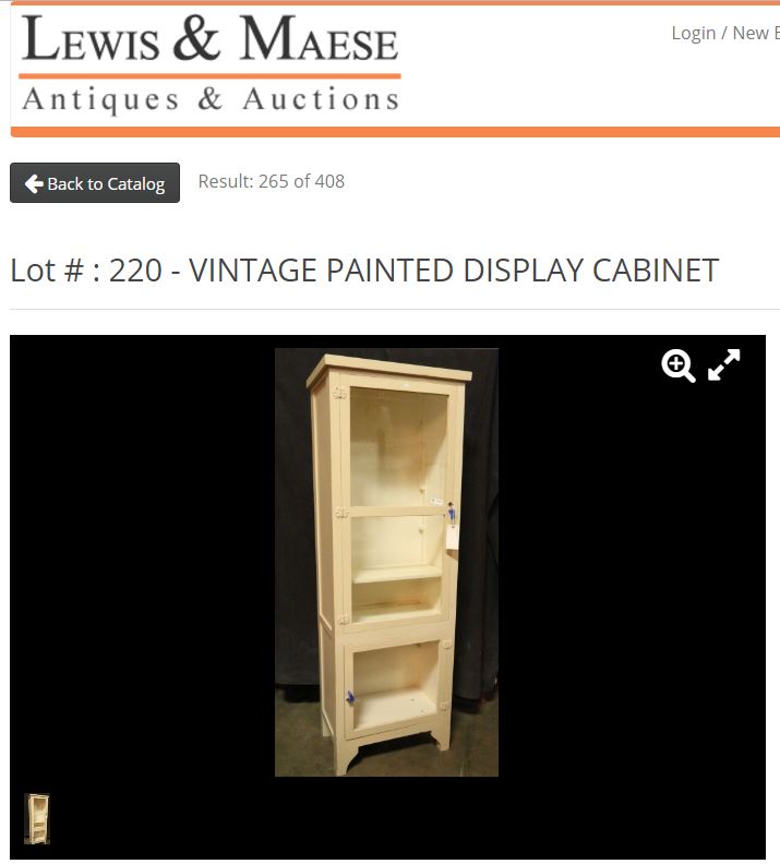 lewis & Mease cabinet, auction, auction find, furniture update, DIY bar cart, DIY bar cabinet