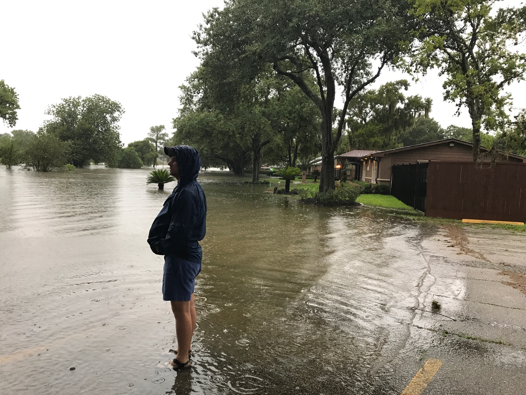 Hurricane Harvey Houston, Third Ward, Brays Bayou, flooding, brays bayou flood, macgregor park