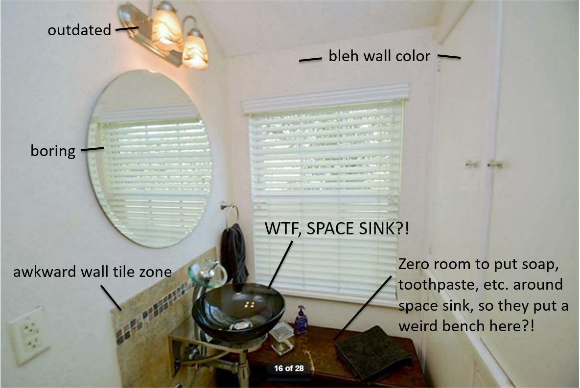 guest bathroom, renovation , diy, beige walls, houston
