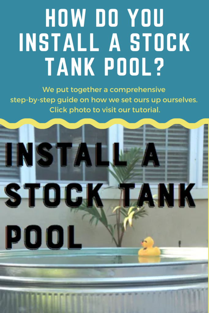 stock tank pool, diy stock tank pool, diy pool, pool projects, install your own pool, cowboy pool, plunge pool, dip pool, texas pool, step by step pool, how to stock tank, stock tank pool ideas